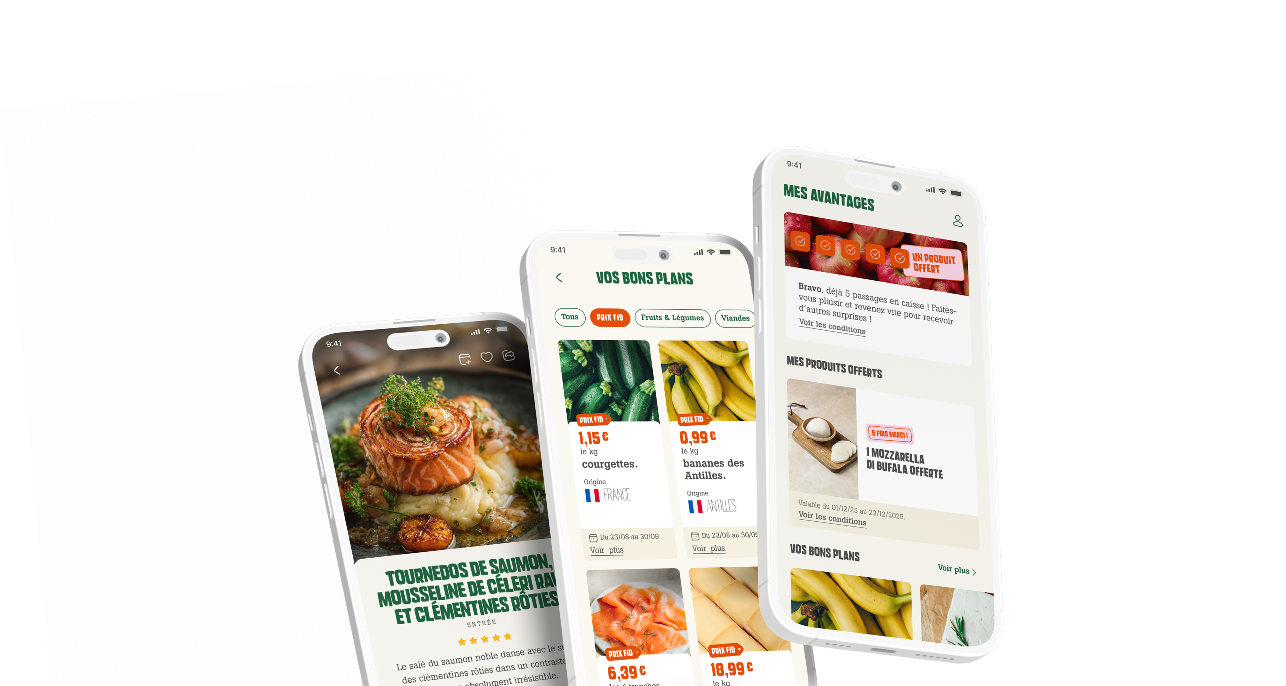 Mockup application mobile