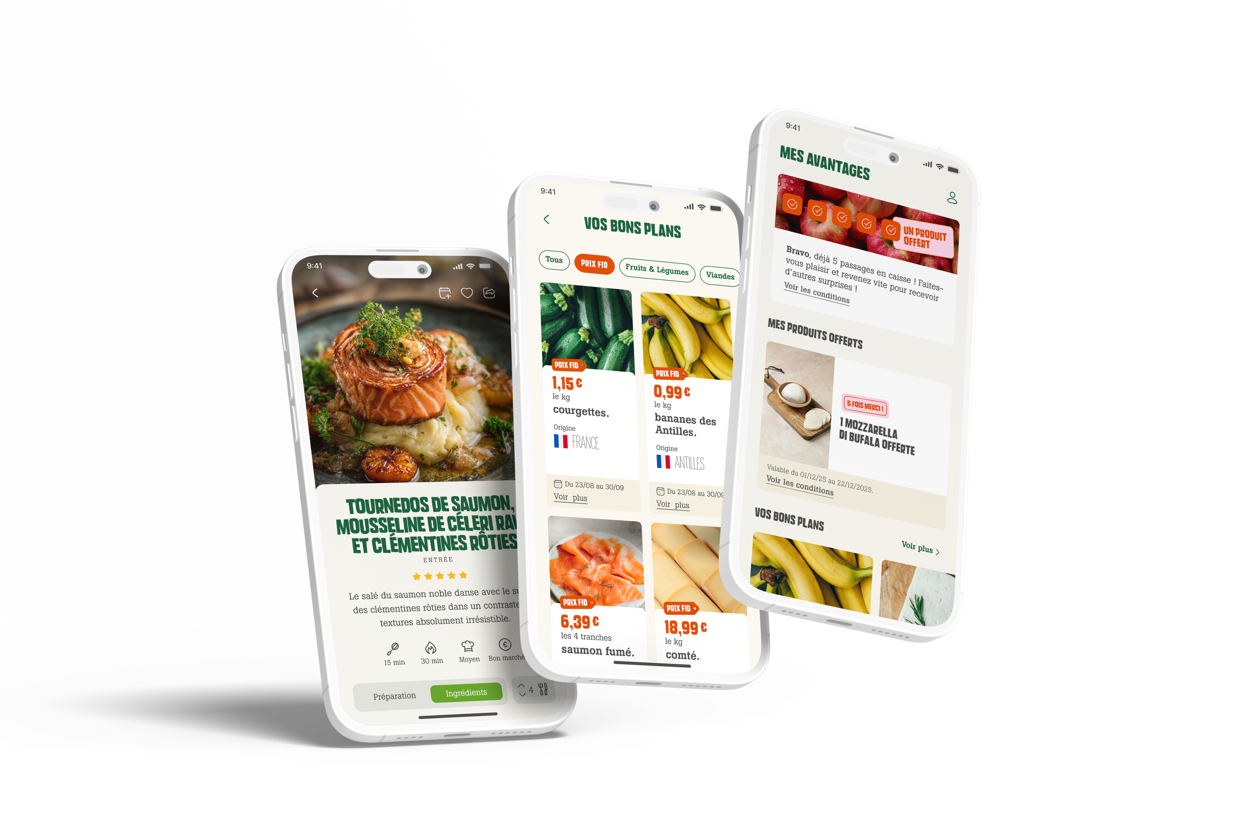 Mockup application mobile