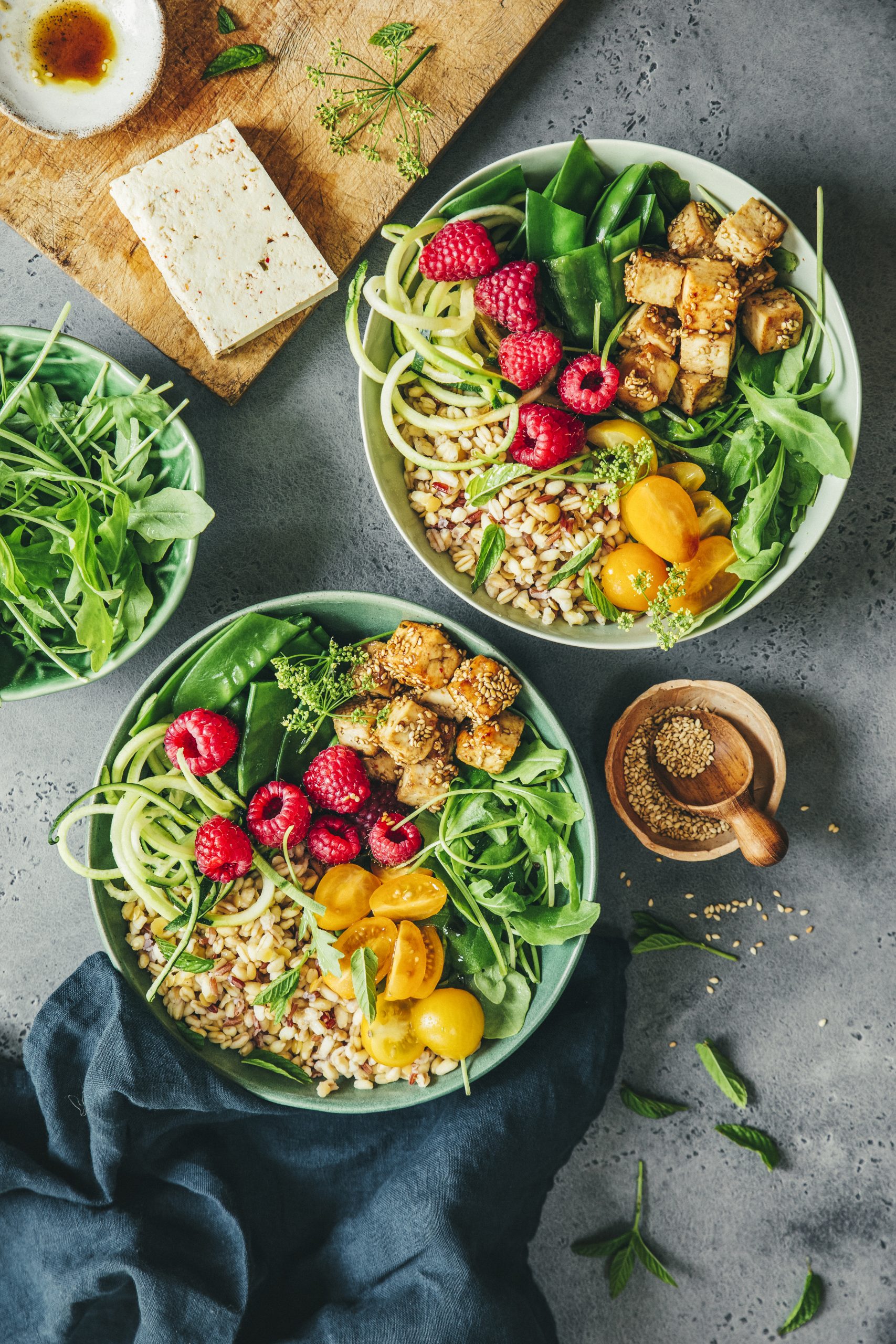 veggie bowls au tofu fresh.
