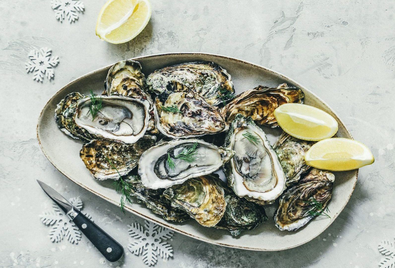 La saison des huîtres est lancée fresh.