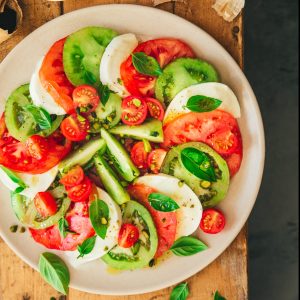 Salade tomates mozzarella