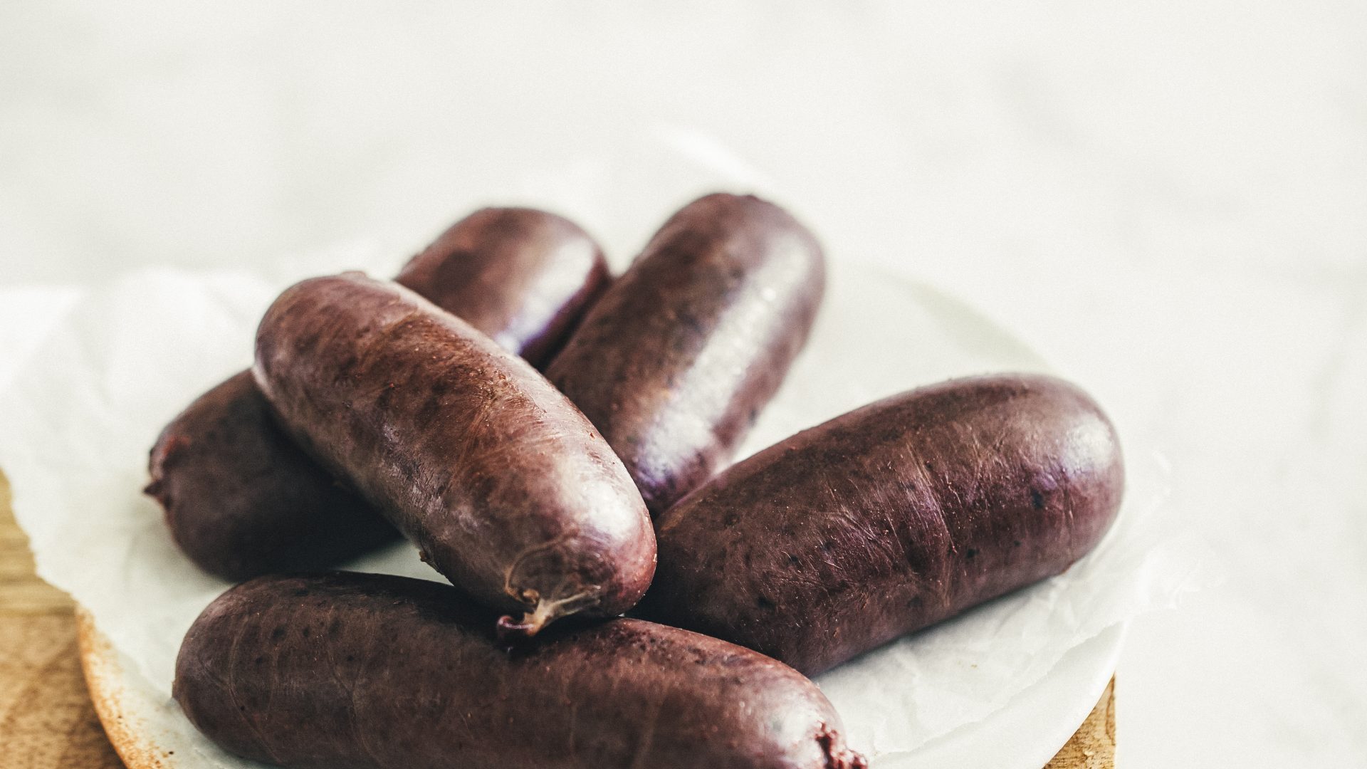 brochette de boudin antillais fresh. brochette de boudin antillais fresh.