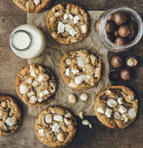 Cookies chocolat blanc noix de macadamia