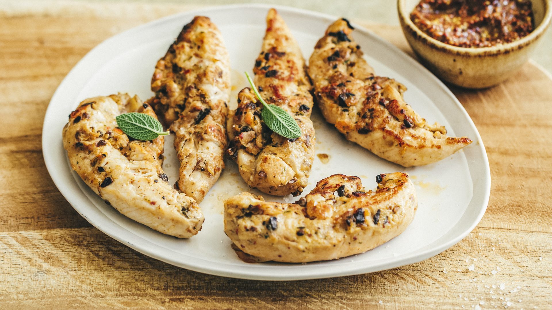 aiguillette de poulet aux cèpes