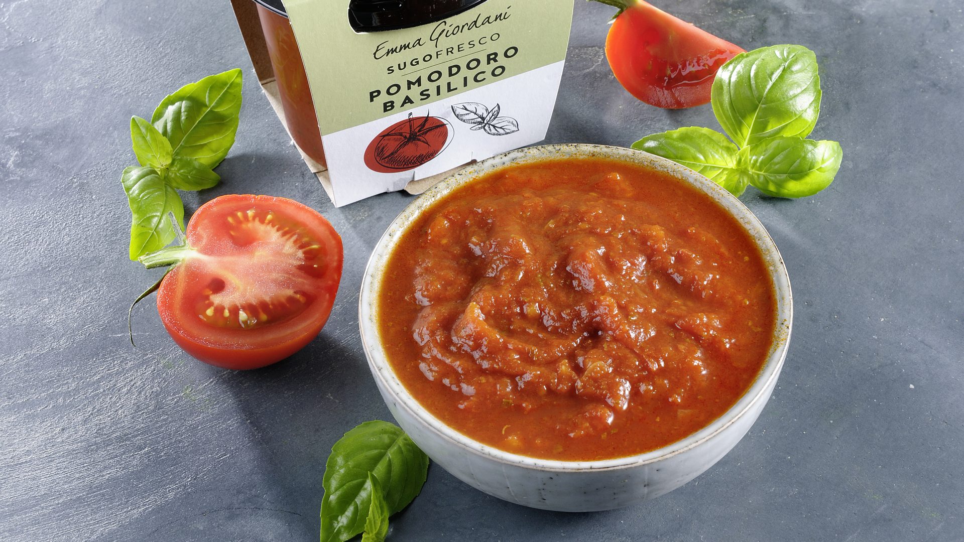 sauce tomate basilic fresh.