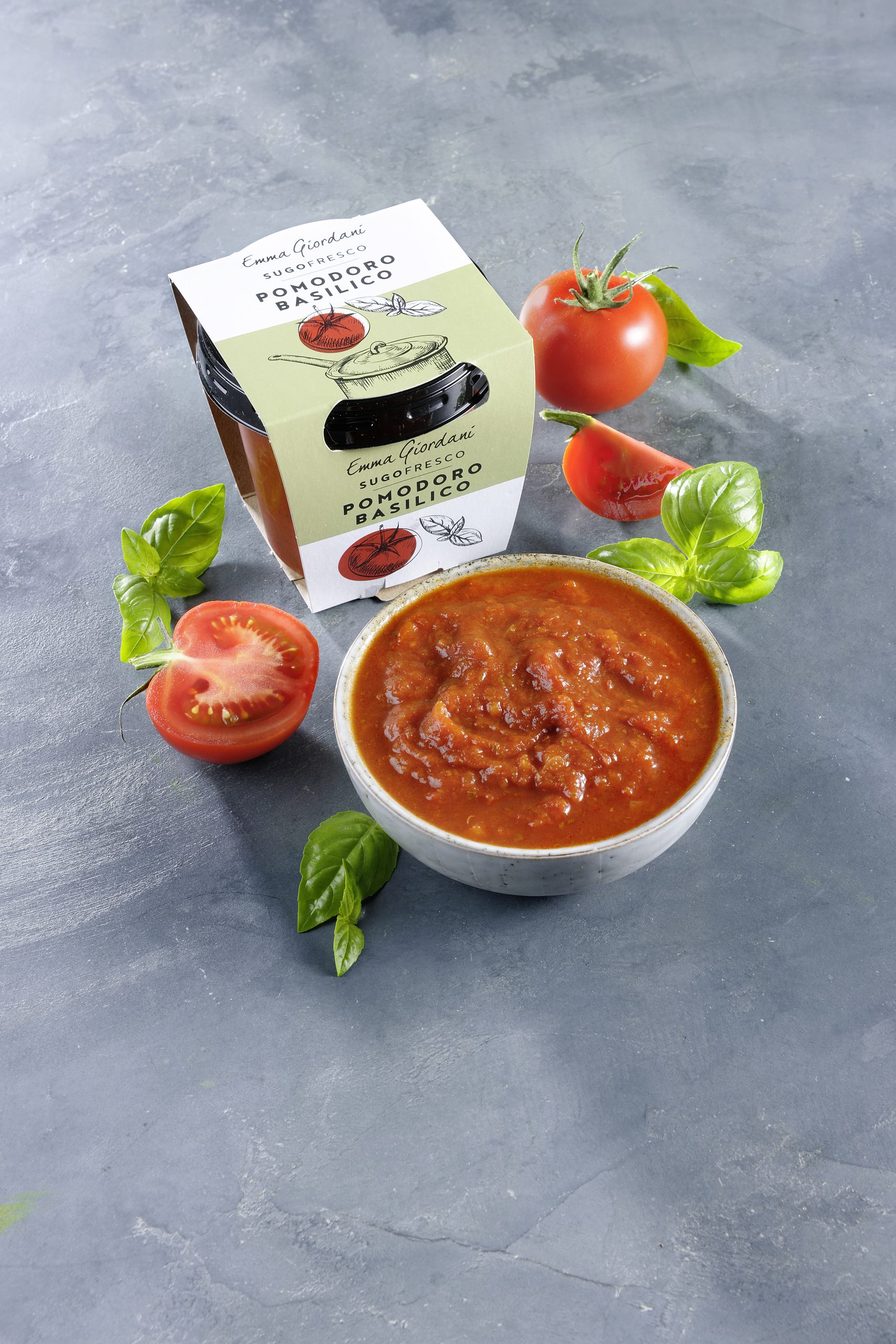 sauce tomate basilic fresh.