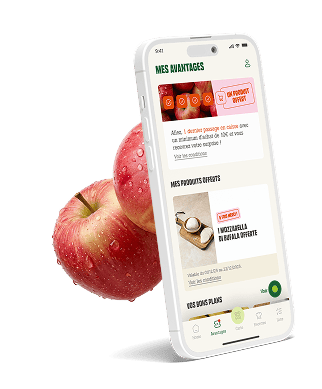 L'app pour des courses encore plus gourmandes