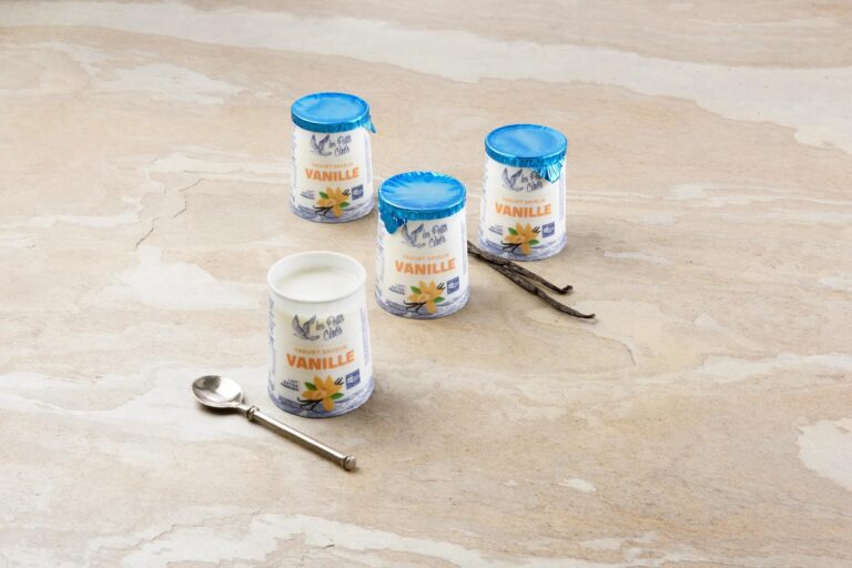 Yaourts aromatisés saveur vanille