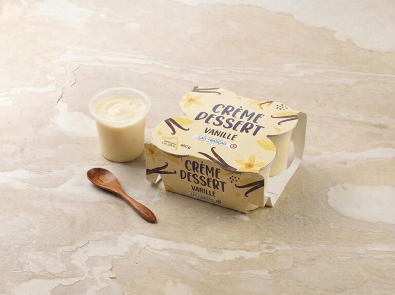 Crèmes dessert à la vanille