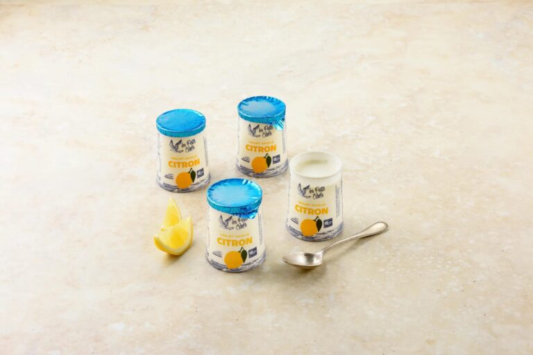 Yaourts aromatisés au citron