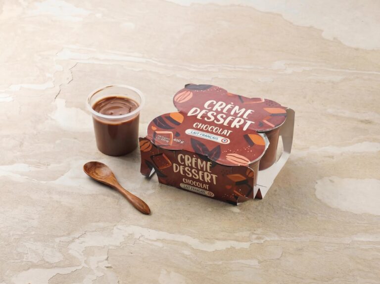 Crèmes dessert au chocolat noir