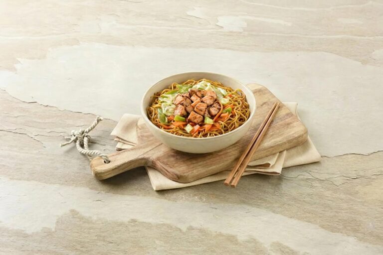 Yakisoba au saumon