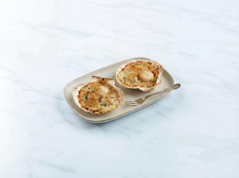 Coquilles Saint-Jacques à la Bretonne